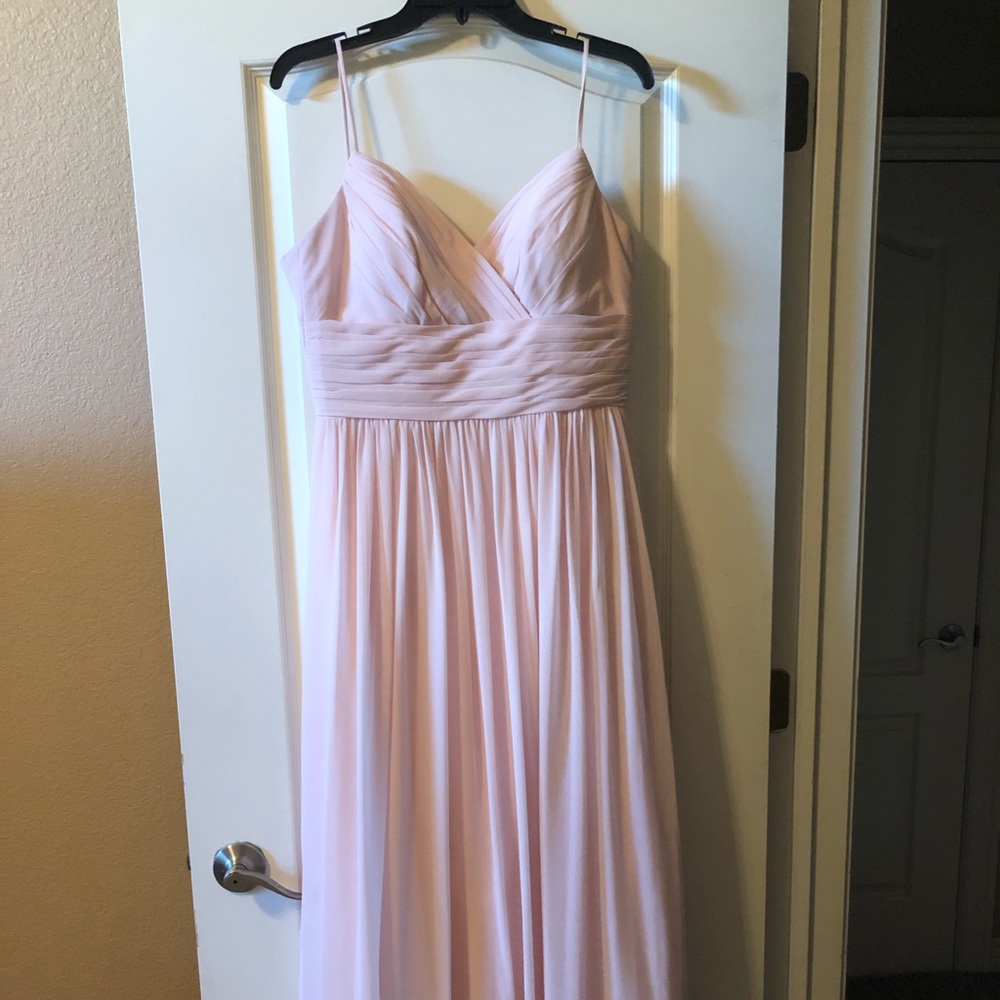Bill Levkoff bridesmaid dress.